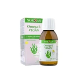 Norsan Omega-3 Vegan met plantaardige algenolie met citroensmaak, 100 ml