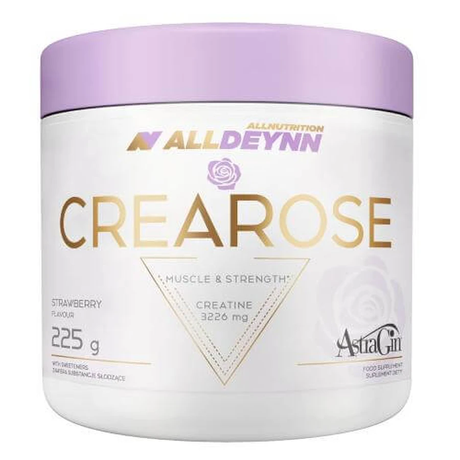 Allnutrition Alldeynn Crearose strawberry flavor, 225 g