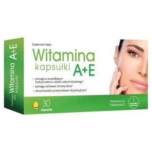 Vitamine A+E capsules, 30 capsules