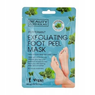 FÓRMULAS DE BELLEZA Mascarilla exfoliante y peeling para pies, 1 par