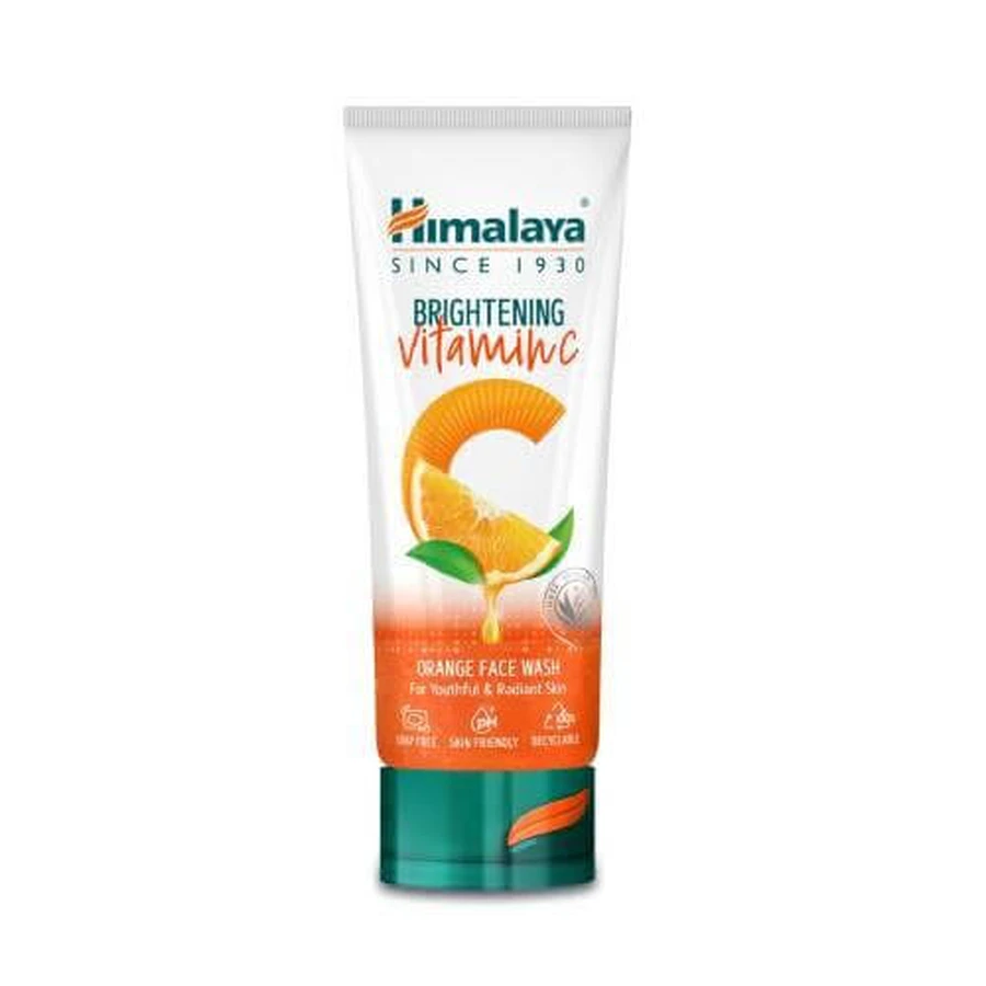 Himalaya Gel nettoyant pour le visage à l'orange avec vitamine C, 100 ml