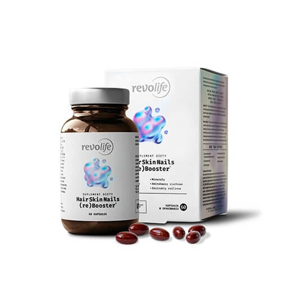 Revolife HairSkinNails (re)Booster, 60 gélules