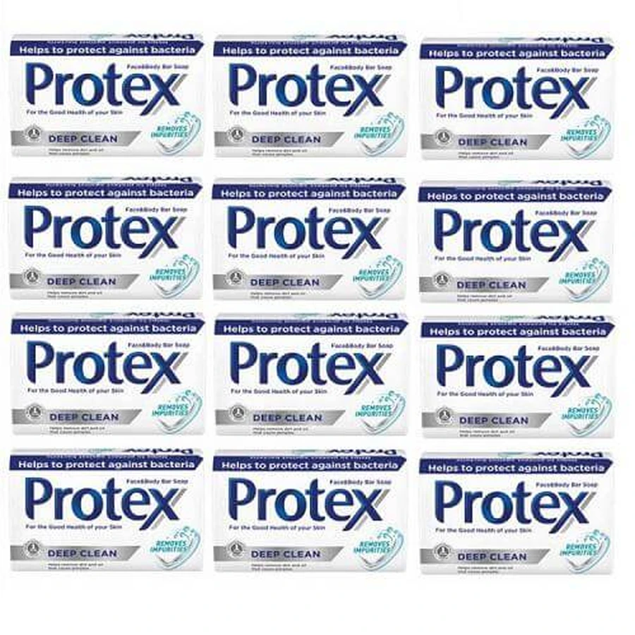 12er-Set PROTEX Deep Clean Antibakterielle Seife, 90g