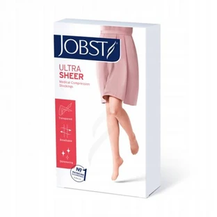 JOBST ULTRASHEER compressiekniekous regular CCL2 zwart, maat 5 ZP