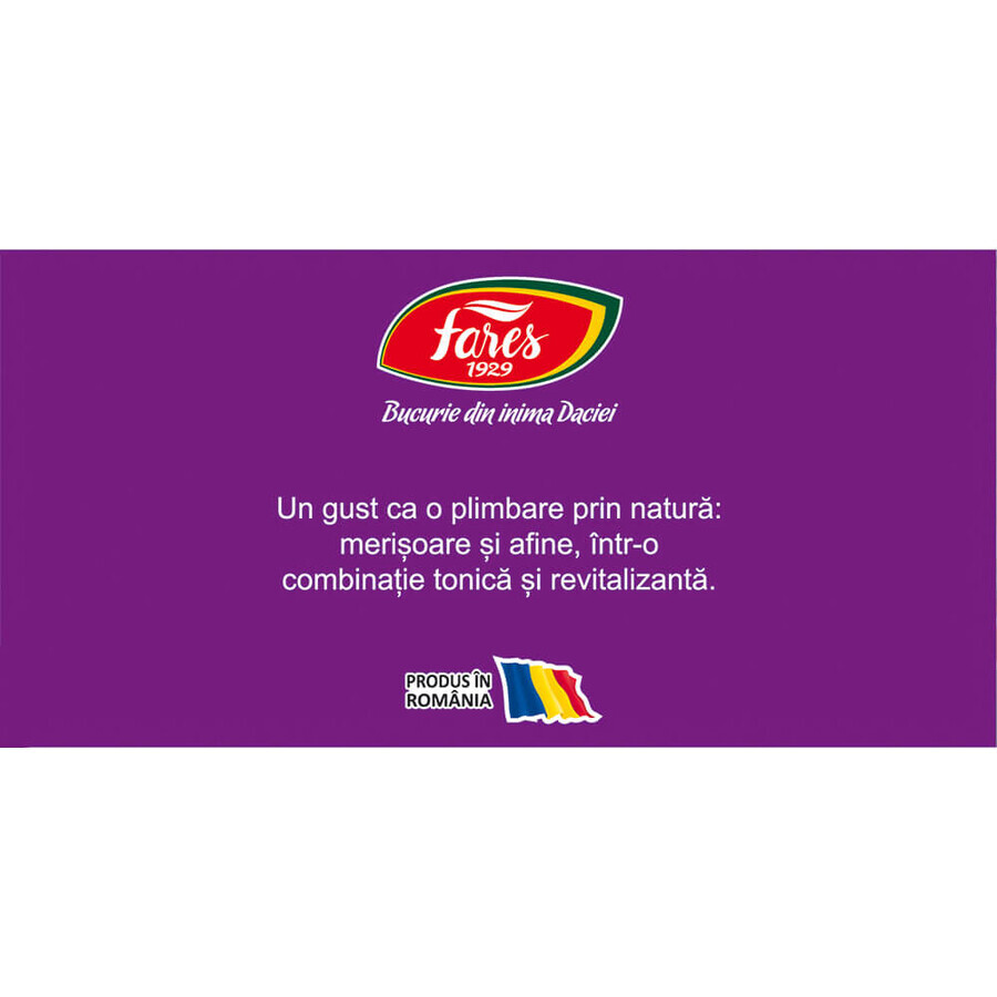 Thé aux airelles et aux myrtilles, Aromafruct, 100 sachets, Fares