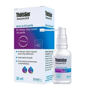 Thonsilan Angin-EX Spray para el dolor de garganta, 30 ml