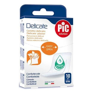 PIC Delicate Extra Antibacteriële Pleister 50x70 mm, 10 st.