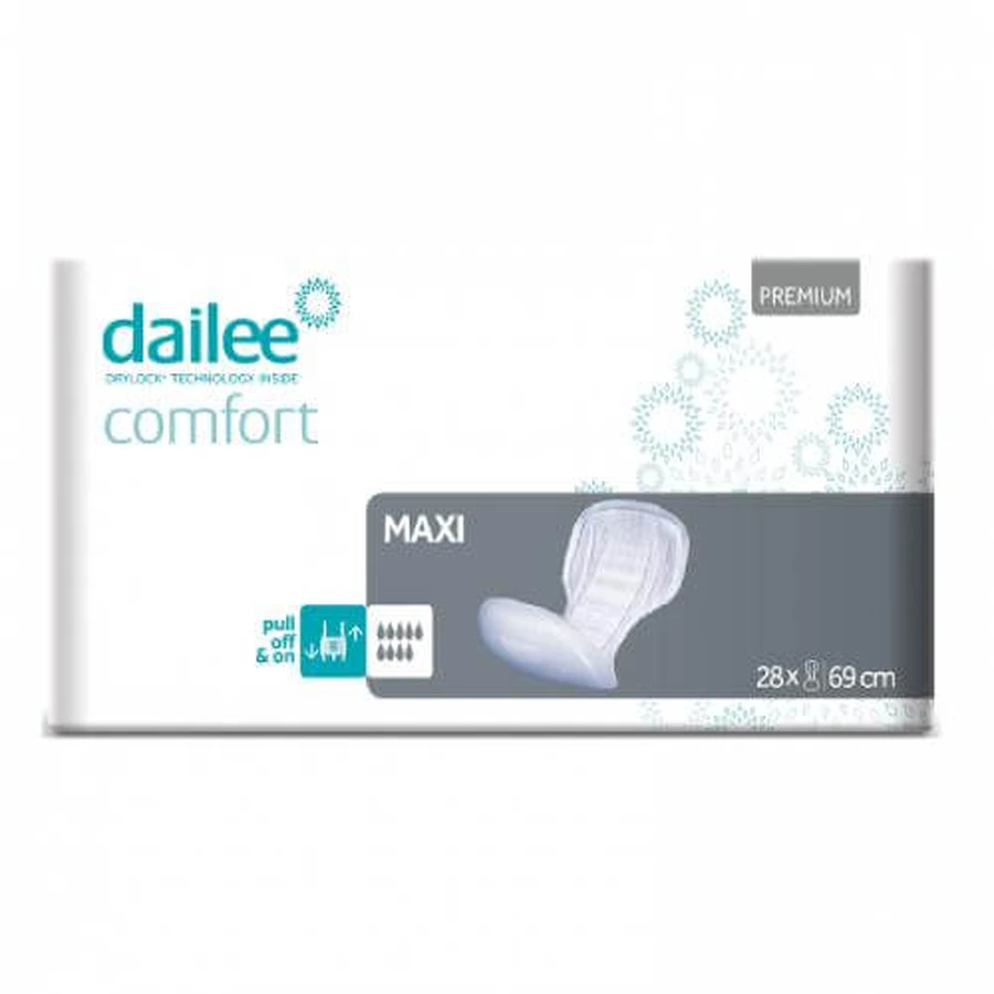 DAILEE Confort Premium Maxi plantillas anatómicas, 28 uds.