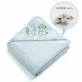 Libra- Babies Funda de baño con capucha 95cmx95cm Azul