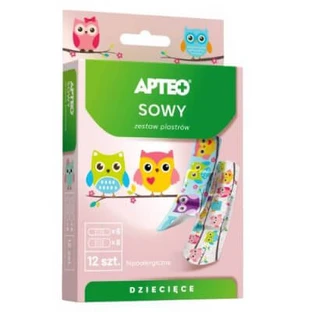 APTEO Kinder-Scheiben - Eulen, 12 Stück