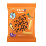 Puffs naturales ecológicos de zanahoria y chirivía, 20 g, Ella's Kitchen
