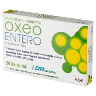 Oxeo Entero Probiotic + Prebiotic, 20 caps