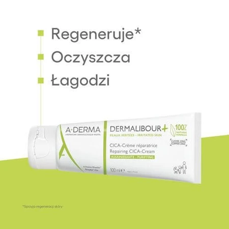 A-DERMA DERMALIBOUR+ CICA Restorative Cream, 100ml