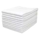 EGA KIDS Pielucha tetrowa biała 80/80cm, 10 szt