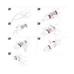 Actimove Professional Line Wrist stabilizing orthosis with reinforcement and medical compression (XXL) right white