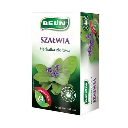 Belin Sage herbal tea, 24 bags