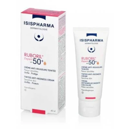 ISISPHARMA RUBORIL EXPERT 50+ Crema para pieles capilares, 40ml
