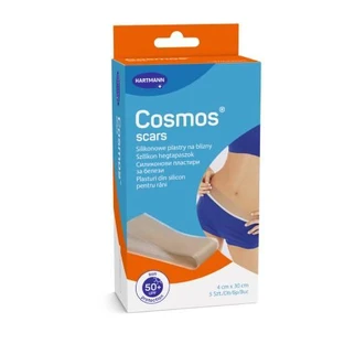 Hartmann Cosmos Litteken Siliconenpleisters 4 cm x 30 cm, 5 stuks