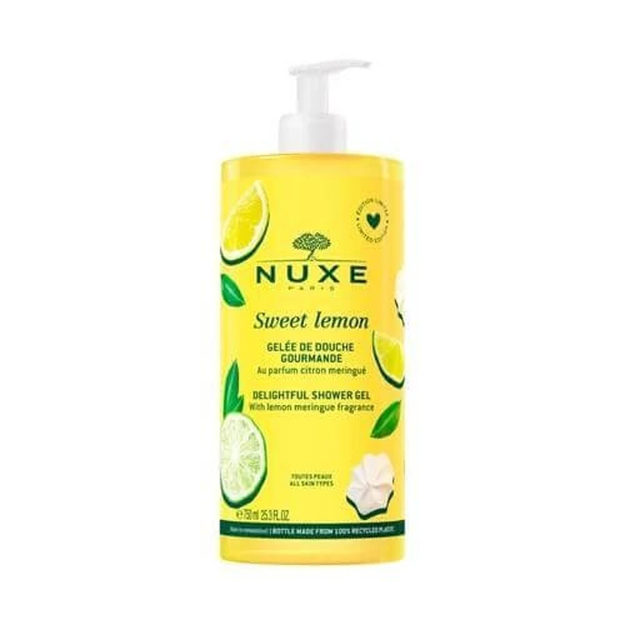 Nuxe Sweet Lemon Duschgel, 750ml ZERBROCHEN / KEINE PUMPE