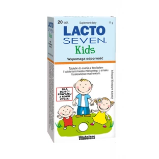 LACTOSEVEN Kinder Lutschtabletten, 20 Tabletten