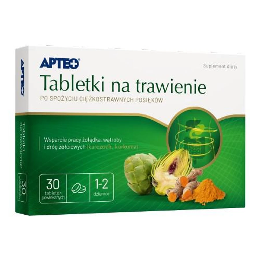 APTEO Spijsverteringstabletten, 30 tabletten