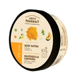 GREEN PHARMACY Manteca Corporal de Aceite de Cúrcuma y Calabaza, 200ml