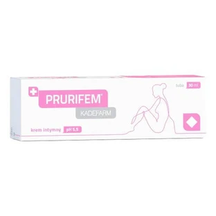 Prurifem Kadefarm Hydraterende en verzachtende intieme crème, 30 ml