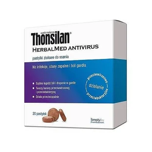 Thonsilan HerbalMed Antivirus, 20 Lutschtabletten