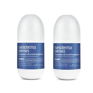 Sesderma Dryses Desodorante antitranspirante para hombre, 2 x 75 ml