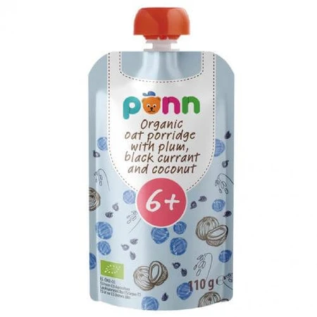 SALVEST PÕNN BIO Fruit puree with yogurt and cookies, 110g