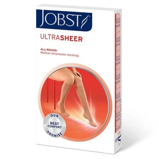 JOBST ULTRASHEER short compression knee socks CCL1 natural, size 5 ZP