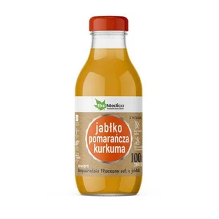 EkaMedica Apfel-Orange-Kurkuma-Saft, 300ml