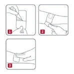 Leukoplast Leukomed Absorbent Plus Plasters 5x7.2cm, 5 pcs.