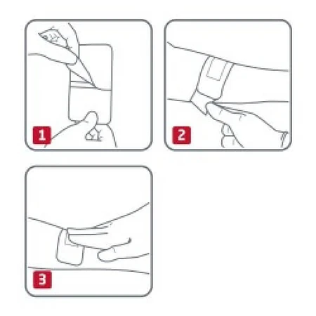 Leukoplast Leukomed Absorbent Plus Plasters 5x7.2cm, 5 pcs.