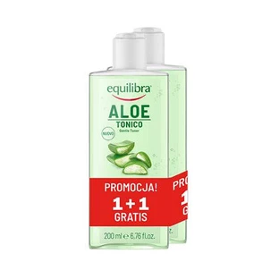 EQUILIBRA Aloë Vera Gezichtstonic, 2x200ml