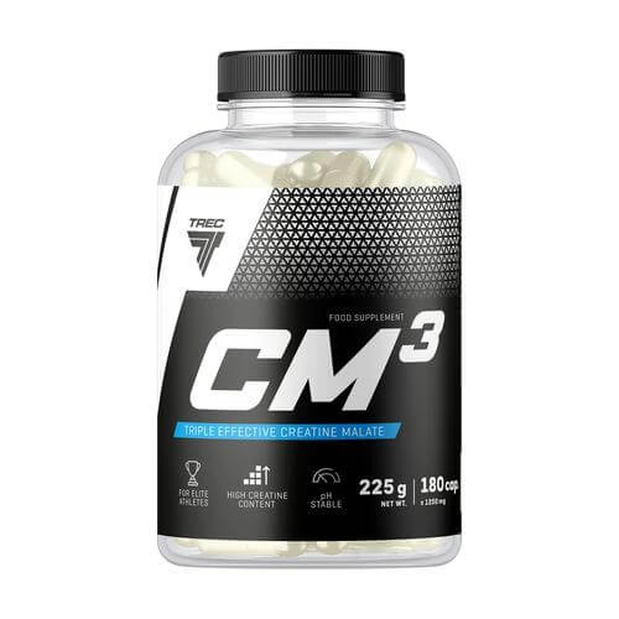 Trec CM3 Creatine tricreatine malate, 180 caps