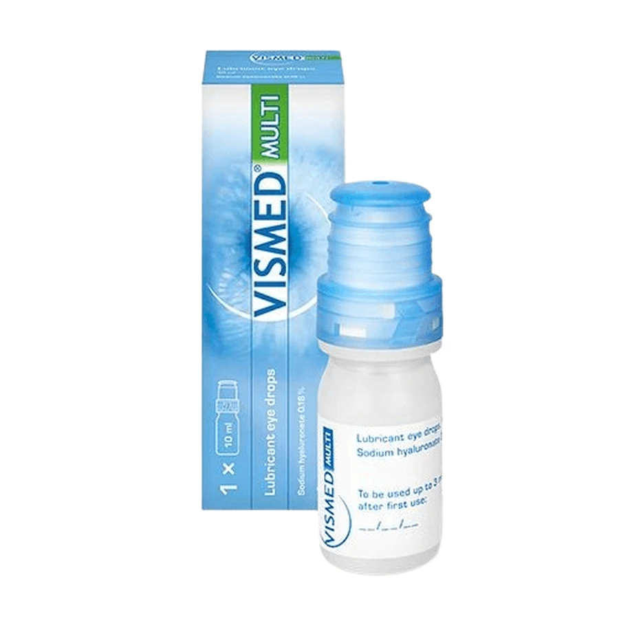 Vismed Multi gotas oculares hidratantes 0,18%, 10 ml