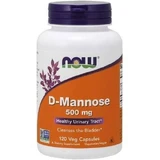 Now Foods D-Mannose 500 mg Kapseln 120 Kapseln