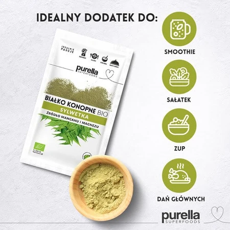 PURELLA Hennep proteïnepoeder Bio, 45g