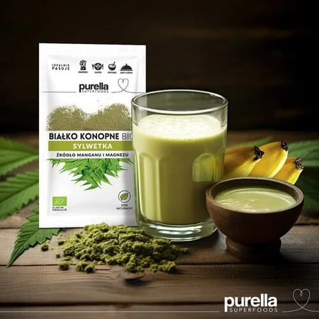 PURELLA Hennep proteïnepoeder Bio, 45g