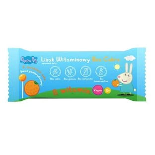 PEPPA PIG zuckerfreier Vitamin-Lolli mit Orangengeschmack, 1 Stück