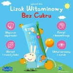 PEPPA PIG zuckerfreier Vitamin-Lolli mit Orangengeschmack, 1 Stück