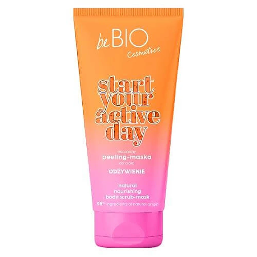 BE BIO EWA CHODAKOWSKA Start Your Active Day Nourishment Natural body scrub-mask, 200 ml