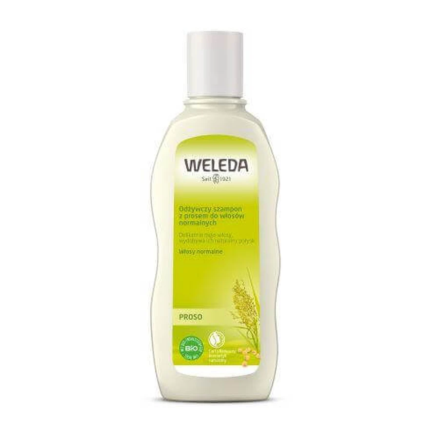 WELEDA Pflegendes Shampoo mit Hirse für normales Haar, 190ml