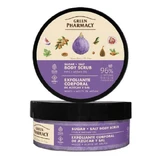 GREEN PHARMACY Sugar-salt body scrub Figs and Argan Oil, 200ml