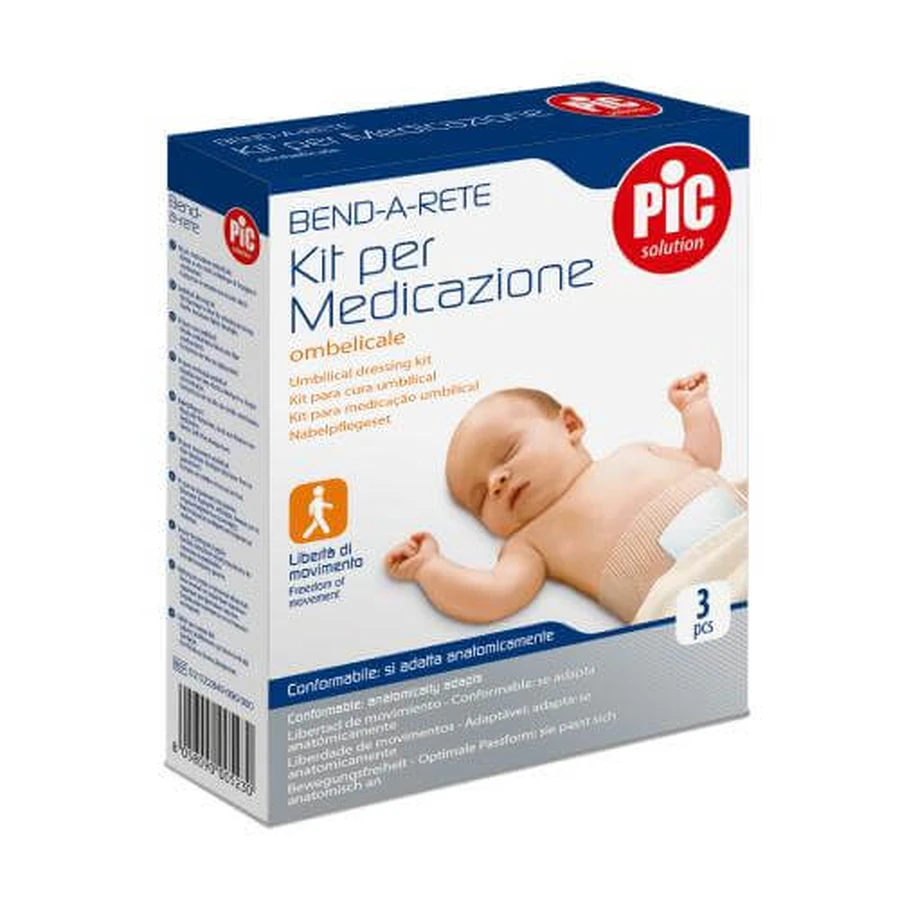 PIC Benda elastic bandage mesh for newborn's navel 3m