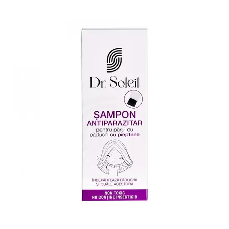 Shampoo for lice treatment Dr. Soleil 200ml + comb promo pack