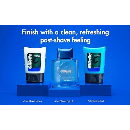 Gel para después del afeitado Gillette Soothing, 75 ml