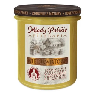 Miody Polskie Miód wielokwiatowy, 400 g