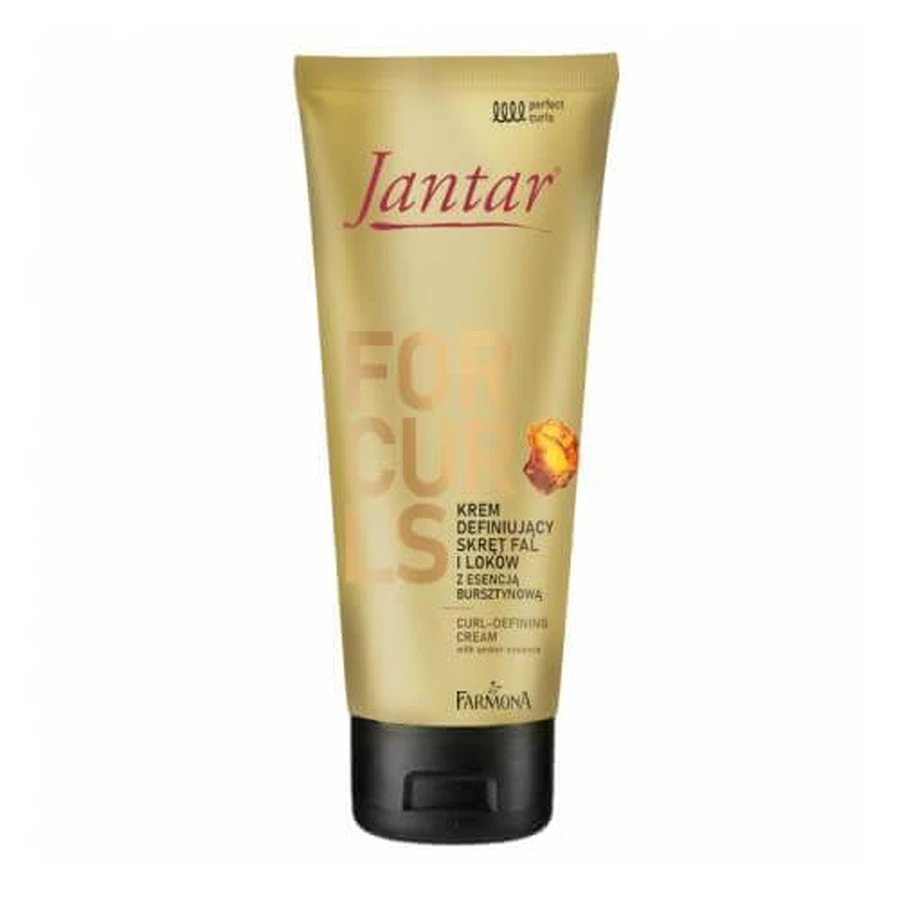 FARMONA JANTAR Crema definidora de ondas y rizos con esencia de ámbar, 100 ml